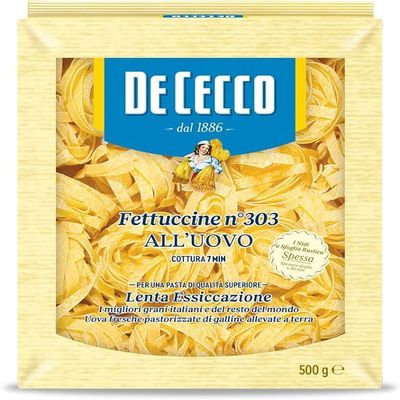 Pastificio De Cecco Fettuccine Egg Pasta (1 x 500g)