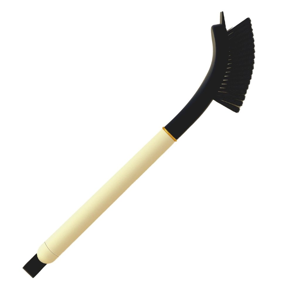 Hard Bristle Crevice Brush | Scrub Brushes Crevice Brush - Crevice Cleaner Brush with Hard & Soft Bristle, Crevice Cleaning Tool for Narrow Corner Tight Spaces