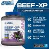 Applied Nutrition Clear Hydrolysed Beef Protein Isolate Powder, Fruit Juice Style, Dairy Free, Lactose Free, Zero Sugar, Low Fat, 1.8kg - 60 Servings (Blackcurrant Millions) view 3