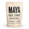 Maya, Sao Tome 58% Cocoa Milk Hot Drinking Chocolate Flakes, Luxury Single Origin Drink (1kg) view 1