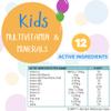 Multivitamin Gummy for Kids - 60 Natural Berry Flavoured Vitamins & Mineral Gummies for Children - Free from Artificial sweeteners - Vitamins D, C, A, B, & E chewable Supplements 3 Years + view 4
