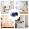 Electric Toothbrush Organizer, Adhesive Toothbrush Organizer with Strong Load Bearing, Toiletry Holders, Easy Installation Toothbrush Storage with Drain Holes for Water Flosser view 4