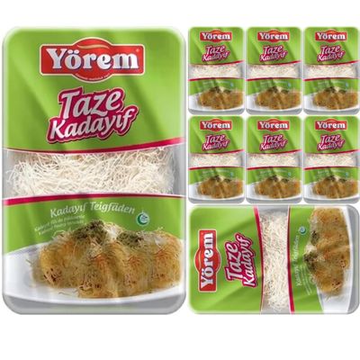By Pufai Grocery, Yrem Pastry Threads Kadayif 400 Gram x 8 Packs