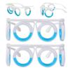 2 Pcs Adult Anti- Motion Sickness Smart Glasses Motion Sickness Smart Glasses Relieve Carsickness Airsickness Seasickness Glasses Anti Nausea Vertigo Glasses No Lens Liquid Glasses for Adults or Kids view 1