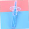 Beaupretty 6pcs Silicone Toothbrush for Training Bristle Design Umbrella-Shaped for Boys and Girls Early Oral Care for Boy Girl and Toddlers view 2