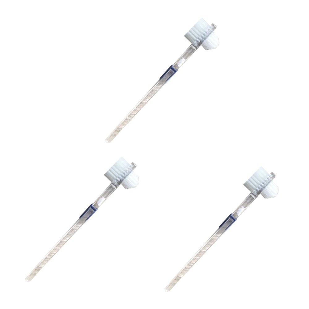 Beaupretty 3pcs Sonic Cleaning Brush Hard Bristle for Toothbrush Brush for False Teeth Cleaning