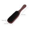 PLAFOPE Beard Brush and Hair Detangling Brush for Men with Boar Bristles Wooden Handle, Curly and Thick Hair Grooming Comb Suitable for Mustache Styling and Beard Care view 2