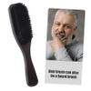 PLAFOPE Beard Brush and Hair Detangling Brush for Men with Boar Bristles Wooden Handle, Curly and Thick Hair Grooming Comb Suitable for Mustache Styling and Beard Care view 4