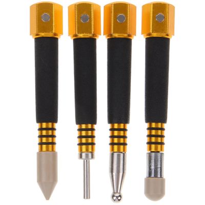 JECOMPRIS 4pcs Pen for Automotive Tools Tap Down Pen Dent Removal Kit Magnetic Tip for Body Repair
