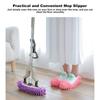 2Pcs Convenient Dust Mop Slipper House Floor Cleaner Lazy Dusting Cleaning Foot Shoes Cover Practical Design view 3