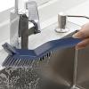 Hard Bristle Crevice Cleaning Brush - hard bristle crevice cleaning brush | Household Cleaning Brushes for Household Use, Home, Kitchen, Bathroom, Window, Vehicle, Faucets, Toilet view 3