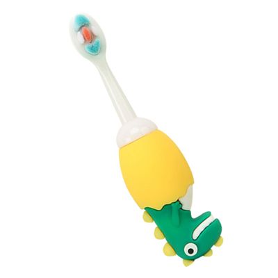 Beaupretty Boys and Girls Toothbrush Soft Bristles Small Head Cartoon Design for Boys Girls Tongue Cleaner Childrens Toothbrush