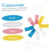 Beaupretty 8pcs Silicone Finger Toothbrush Boy Girl Boy Girl Teeth Clean Tool and Oral Care for Home Use Random Color view 3
