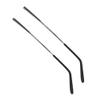 EQQHJL Spectacle arms replacement Metal Eyeglass Temples Arms Glasses Replacement Parts Double Teeth Spacing 1mm Sunglasses Frame view 1