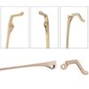 EQQHJL Spectacle arms replacement Metal Eyeglass Temples Arms Glasses Replacement Parts Double Teeth Spacing 1mm Sunglasses Frame view 3
