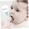 Beaupretty 6pcs Reusable Silicone Boy Girl Boy Girl Oral Care Brush and Travel Toothbrush view 2