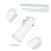 Beaupretty 6pcs Reusable Silicone Boy Girl Boy Girl Oral Care Brush and Travel Toothbrush view 3