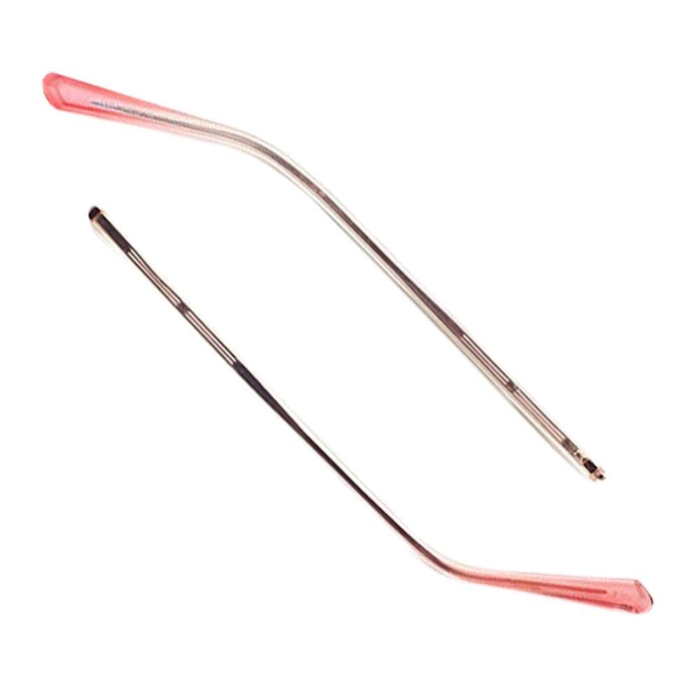 EQQHJL Spectacle arms replacement Vintage Glasses replacement temple legs* Eyewear Leg, Plastic Eyeglass Parts Glasses Replacement Temples Arms Metal Tooth Thickness 1.2mm,