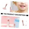 Beaupretty Penguin Toothbrush for Boys and Girls Silicone Brush Gums Scraper and Tongue Cleaner Designed for Boy Girl Oral Care view 2