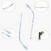 EQQHJL Spectacle arms replacement Clear Blue Plastic Eyeglass Replacement Temple Arms Glasses Replacement Parts for Eyeglass Repai view 4