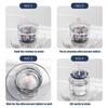 siduytin Convenient And Dry Separation Denture - Maintenance ABS Denture And For Dentures And Unique Excellent Materials, Green Pine White view 2