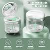 siduytin Convenient And Dry Separation Denture - Maintenance ABS Denture And For Dentures And Unique Excellent Materials, Green Pine White view 4