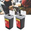 2pcs Blade Disposal Container Case Openable Cover Waste Blades Storage Box for Barber Shop view 2