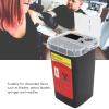 2pcs Blade Disposal Container Case Openable Cover Waste Blades Storage Box for Barber Shop view 3