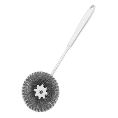 VINTORKY Dish Brush Comfort Grip Dish Cleaning Brush Kitchen Pot Scrubber Long Handle