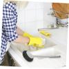 VINTORKY Dish Brush Comfort Grip Dish Cleaning Brush Kitchen Pot Scrubber Long Handle view 4