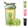 KANGSIT Protein Shaker Bottle with Mixing Ball, BPA- and DEHP-free, Leakproof Flip On Lid- Protein & Supplement Shaker Bottle 700ml (Green) view 1