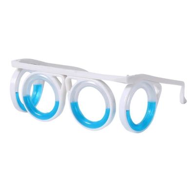 1 Pc Anti- Motion Sickness Smart Glasses Ultra-Light Portable Nausea Relief Liquid Glasses Carsickness Airsickness Seasickness Glasses Nausea Relief Glasses for Kids Adults Travel (1)