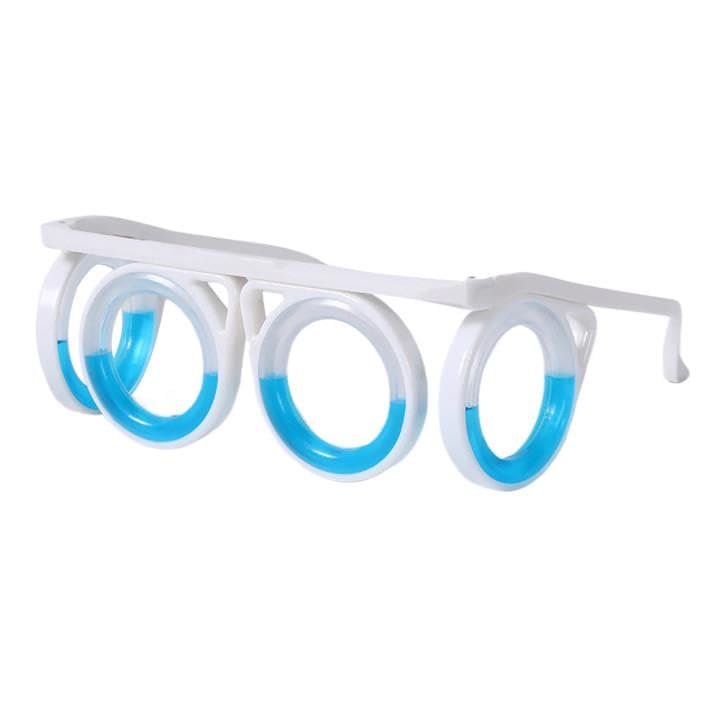 1 Pc Anti- Motion Sickness Smart Glasses Ultra-Light Portable Nausea Relief Liquid Glasses Carsickness Airsickness Seasickness Glasses Nausea Relief Glasses for Kids Adults Travel (1)