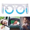 1 Pc Anti- Motion Sickness Smart Glasses Ultra-Light Portable Nausea Relief Liquid Glasses Carsickness Airsickness Seasickness Glasses Nausea Relief Glasses for Kids Adults Travel (1) view 2