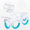 1 Pc Anti- Motion Sickness Smart Glasses Ultra-Light Portable Nausea Relief Liquid Glasses Carsickness Airsickness Seasickness Glasses Nausea Relief Glasses for Kids Adults Travel (1) view 4