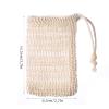 Mumuve 10pcs Soap Bag Natural Sisal Soap Bag For Shower Reusable Bath Soap Bags With Drawstring Bubble view 3