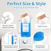 Glass Laundry Detergent Dispenser with 7Pcs Labels,60.9oz1800ml Liquid Laundry Detergent Dispenser,Laundry Containers for Organizing Liquid Detergent Dispenser Laundry Soap Dispenser view 4