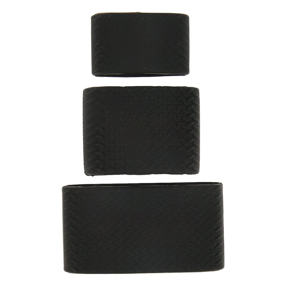 Clipper Bands, clipper rubber bands Silicone Slip Resistance Heat Resistance Electric Clipper Protective Sleeve Silicone Clipper Bands Slip Non Slip Band, barber band grips for clippers for Baber Tool