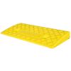 Plastic Portable Curb Ramp, Yellow Car Ramps, Threshold Ramp for Driveway, Loading Dock, Sidewalk, Car, Scooter, Bike, Motorcycle(50x22x4cm) view 1