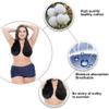 Bpoeee Women's Comfortable Soft Sport Towel Bra, Comfortable Tata Towel Bra, Absorb Water Sweat-Absorb Towel Bras (C-DD,#2) view 3