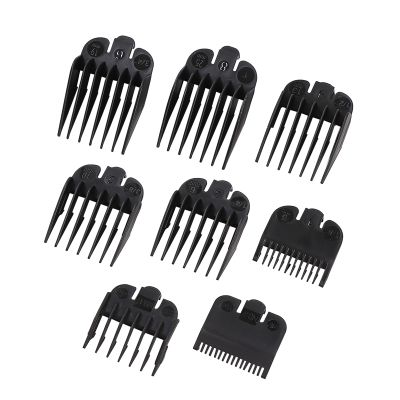 8 PCS Hair Clipper Guards, 8 Sizes Hair Clipper Guards Combs Replacement Hair Clippers Attachment for Clippers Trimmers, for Adults, Children, Pets