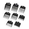 8 PCS Hair Clipper Guards, 8 Sizes Hair Clipper Guards Combs Replacement Hair Clippers Attachment for Clippers Trimmers, for Adults, Children, Pets view 1