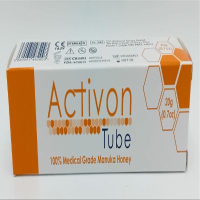 Activon Tube 100% Medical Grade Manuka Honey 20g - 1 Pack | Natural Wound Care Solution | Antimicrobial and Healing Properties