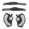 2PCS Exercise Bike Pedals with Straps PP PVC Stainless Steel Universal Adjustable Exercise Bike Pedals Clips for Home Gym Cycling view 1