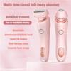 Modira Shaver - Modira Mermaid Shaver,Gleam Pro 3.0 Shaver for Women by Women,2 in 1 Portable Electric Shaver Razors,Womens Electric Shaver for Legs, Portable Rechargeable Bikini Trimmer (Blue) view 3