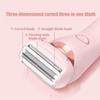 Modira Shaver - Modira Mermaid Shaver,Gleam Pro 3.0 Shaver for Women by Women,2 in 1 Portable Electric Shaver Razors,Womens Electric Shaver for Legs, Portable Rechargeable Bikini Trimmer (Blue) view 4