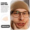 Didiseaon 160pairs DIY Eyeglass Nose Pads Self-adhesive Nose Pads for Glasses Slip Glasses Grips for Daily Comfort view 2