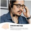 Didiseaon 160pairs DIY Eyeglass Nose Pads Self-adhesive Nose Pads for Glasses Slip Glasses Grips for Daily Comfort view 3