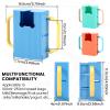 3 Pcs Juice Box Holder Squeeze Proof Juice Bag Holder Adjustable Folding Flipping Holder Yogurt Holder with Handles Prevent Messes and Support Self Feeding Reusable Food Holder for Baby view 2