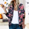 WILLBEST loungewear women coats vintage blouse 80s leotard funny christmas jumper tops blouse long/roll up sleeve turtleneck pumpkins mens jumper packaway rain jacket womens 1/4 zip pullover view 2